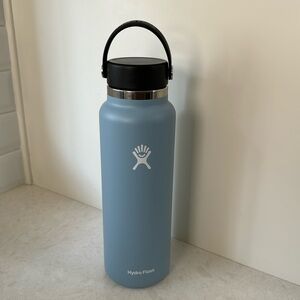 40 OZ wide mouth hydroflask - RAIN 🩵